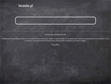 Tablet Screenshot of kurewka.pl